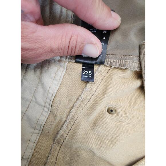 Kuhl Shorts Mens 42 Tan Brown Rugged Canvas Workwear Utility Vintage The Law - Picture 12 of 14